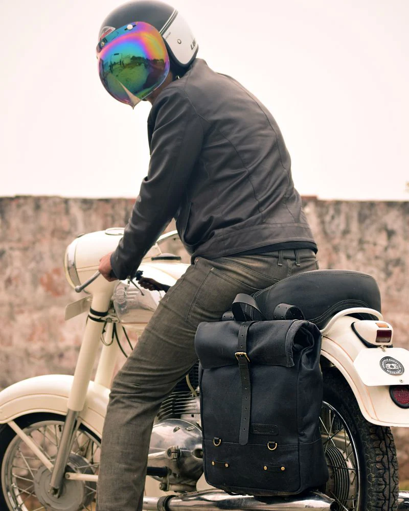 backpack pannier - classic roll top - Image 42