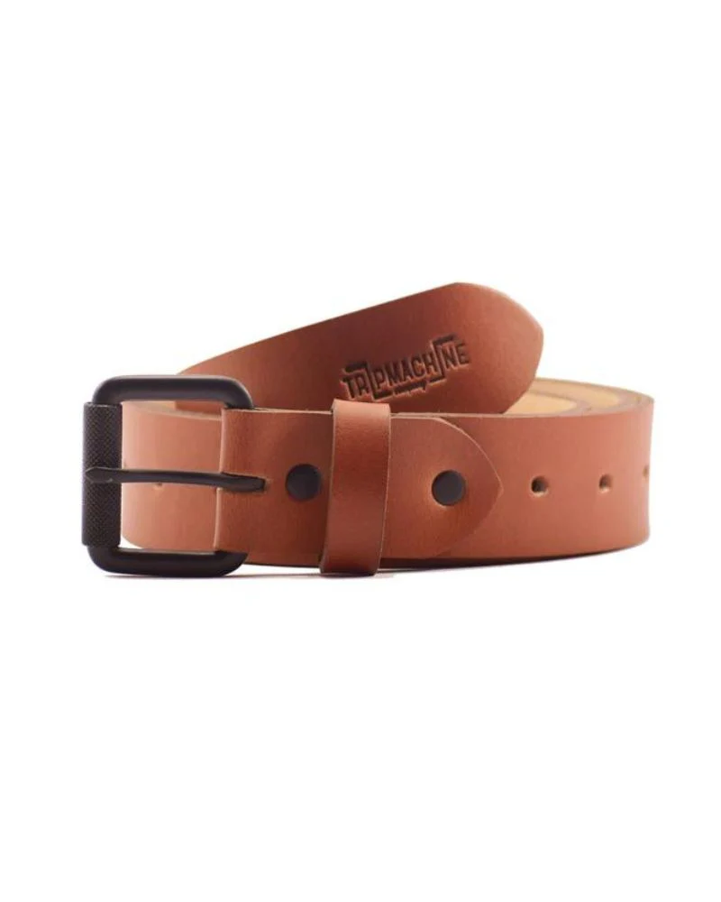 belt - vintage tan single pin - Image 4