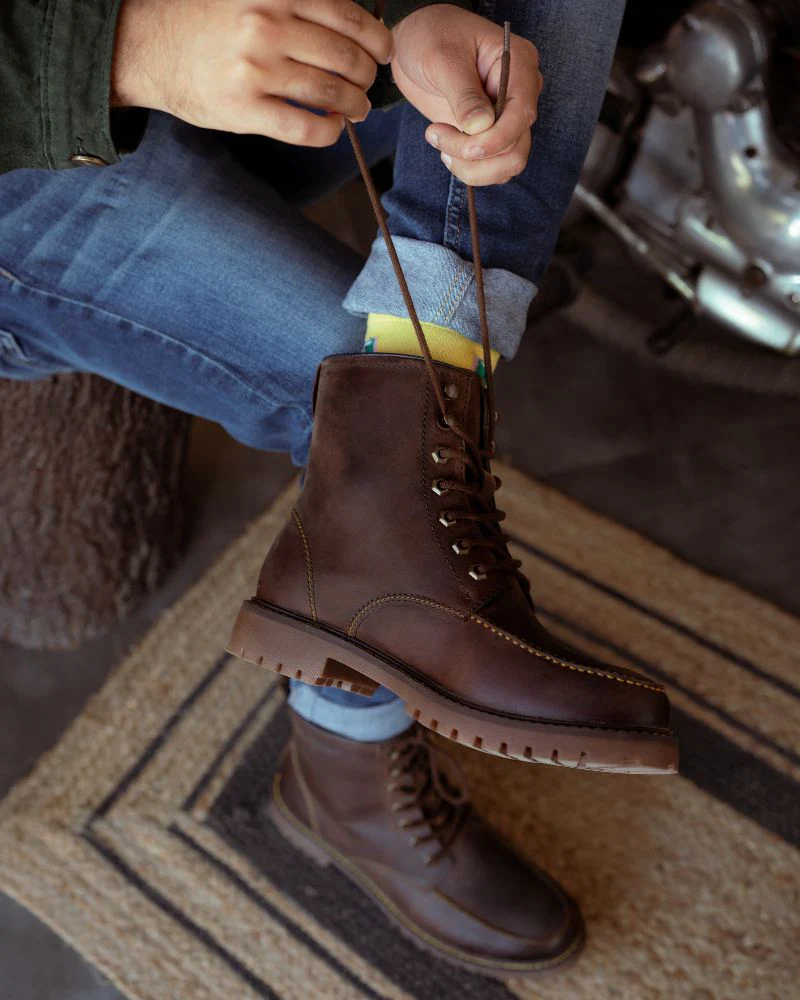 boots moc-toe mocha - Image 8