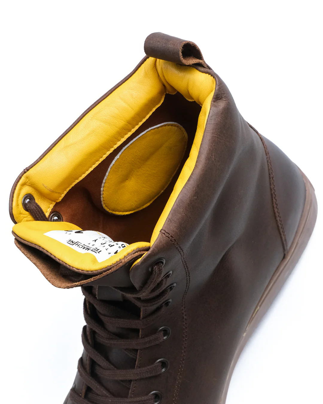 esc: men's riding sneakers mocha with personalisation - Image 12