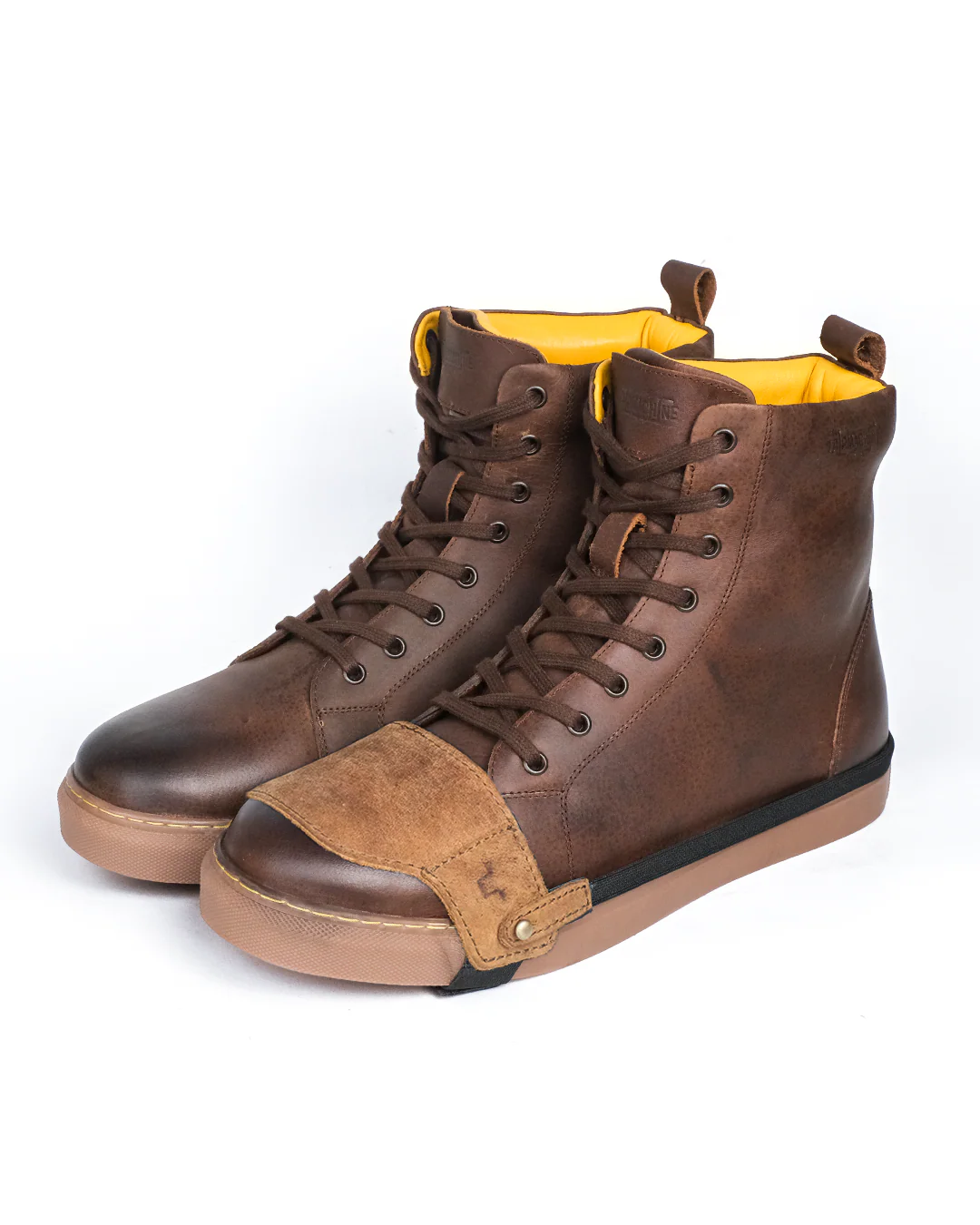 esc: men's riding sneakers mocha with personalisation - Image 17