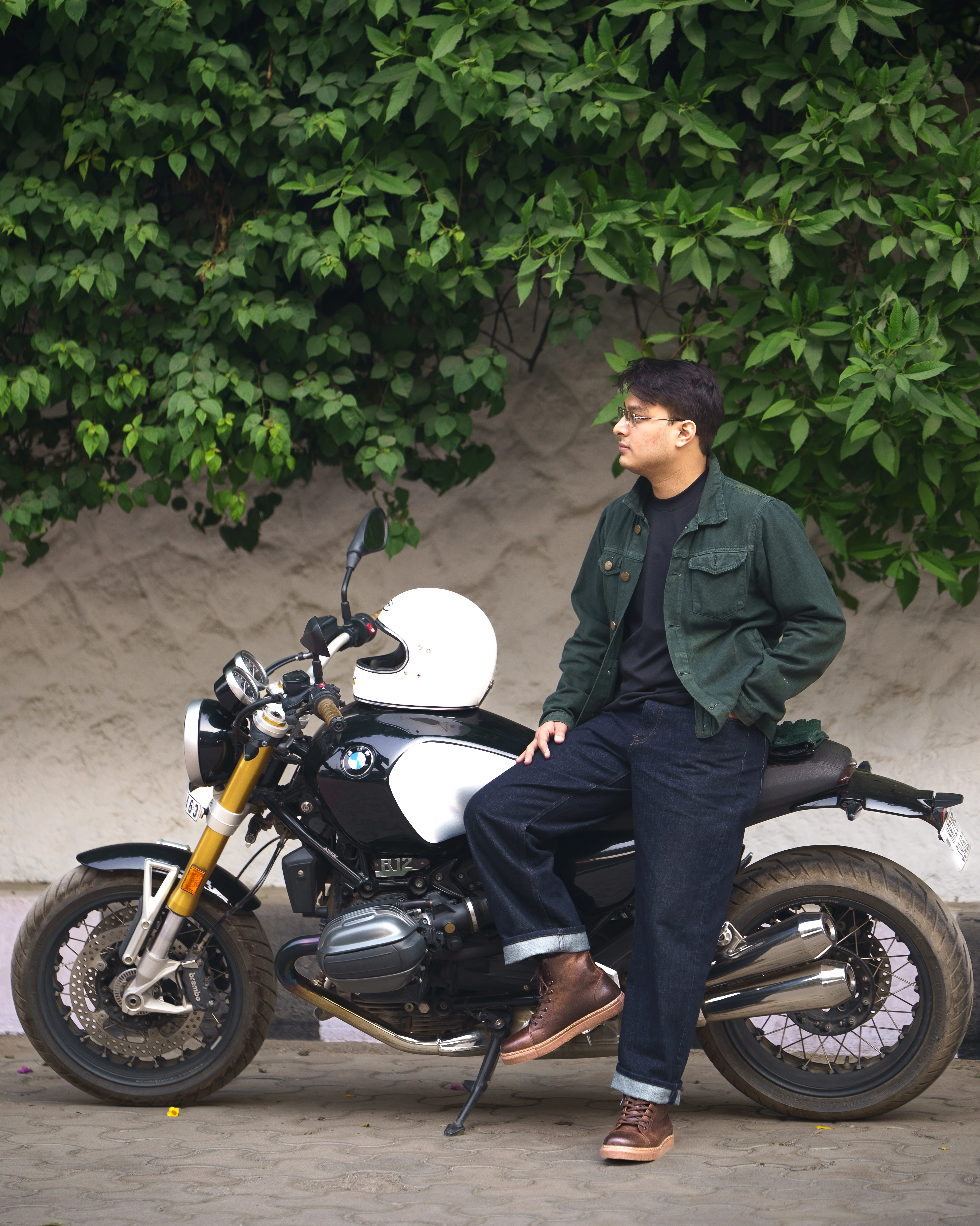 esc: men's riding sneakers mocha with personalisation - Image 3
