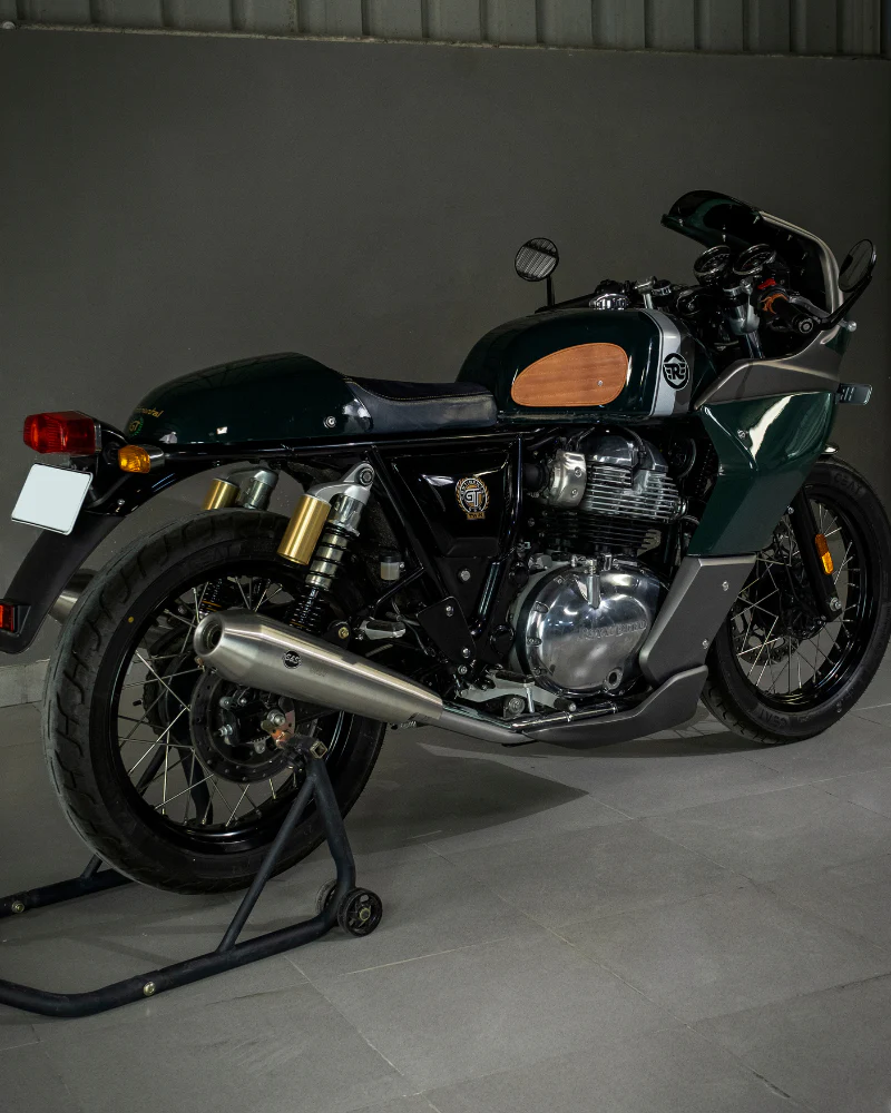 tank pads leather classic stripes - Image 12