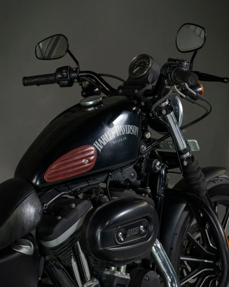 tank pads mini leather classic stripes - Image 23