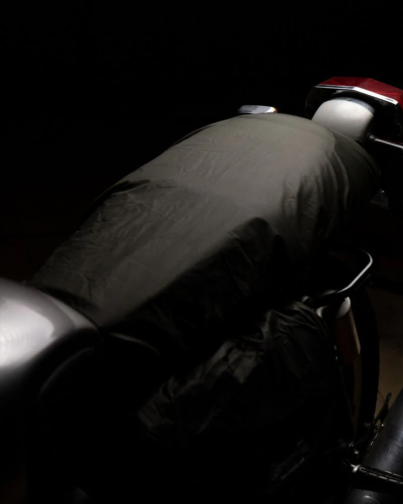 touring suede seat crafted to fit royal enfield interceptor 650 / gt 650 - Image 8