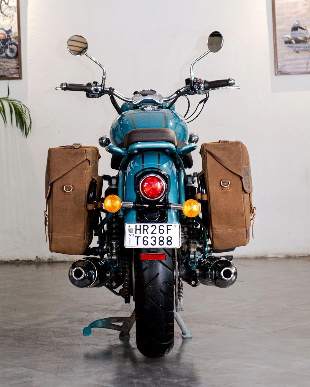 ventura saddlebag for classic 650 - Image 3