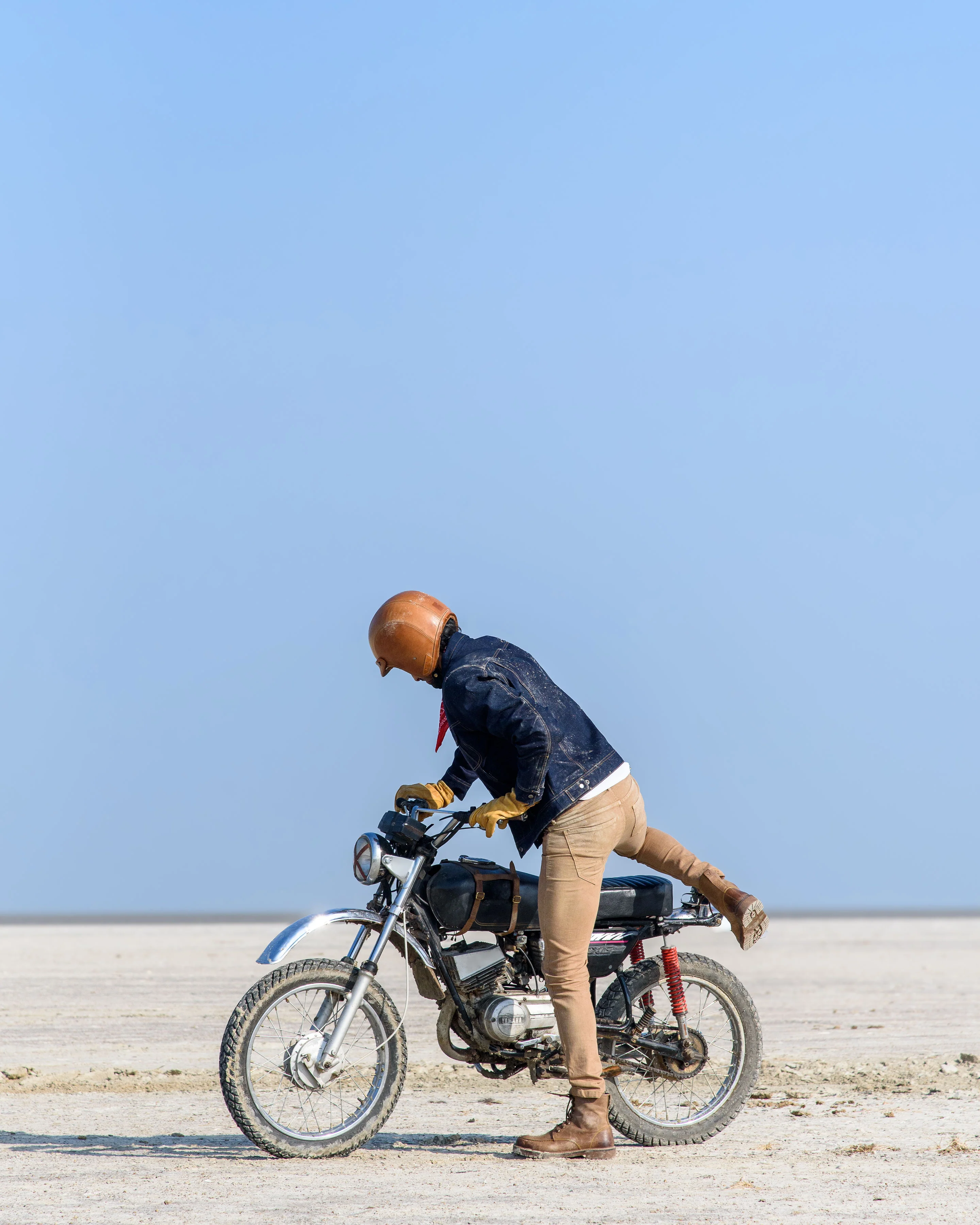 zero: denim riding jacket - Image 11