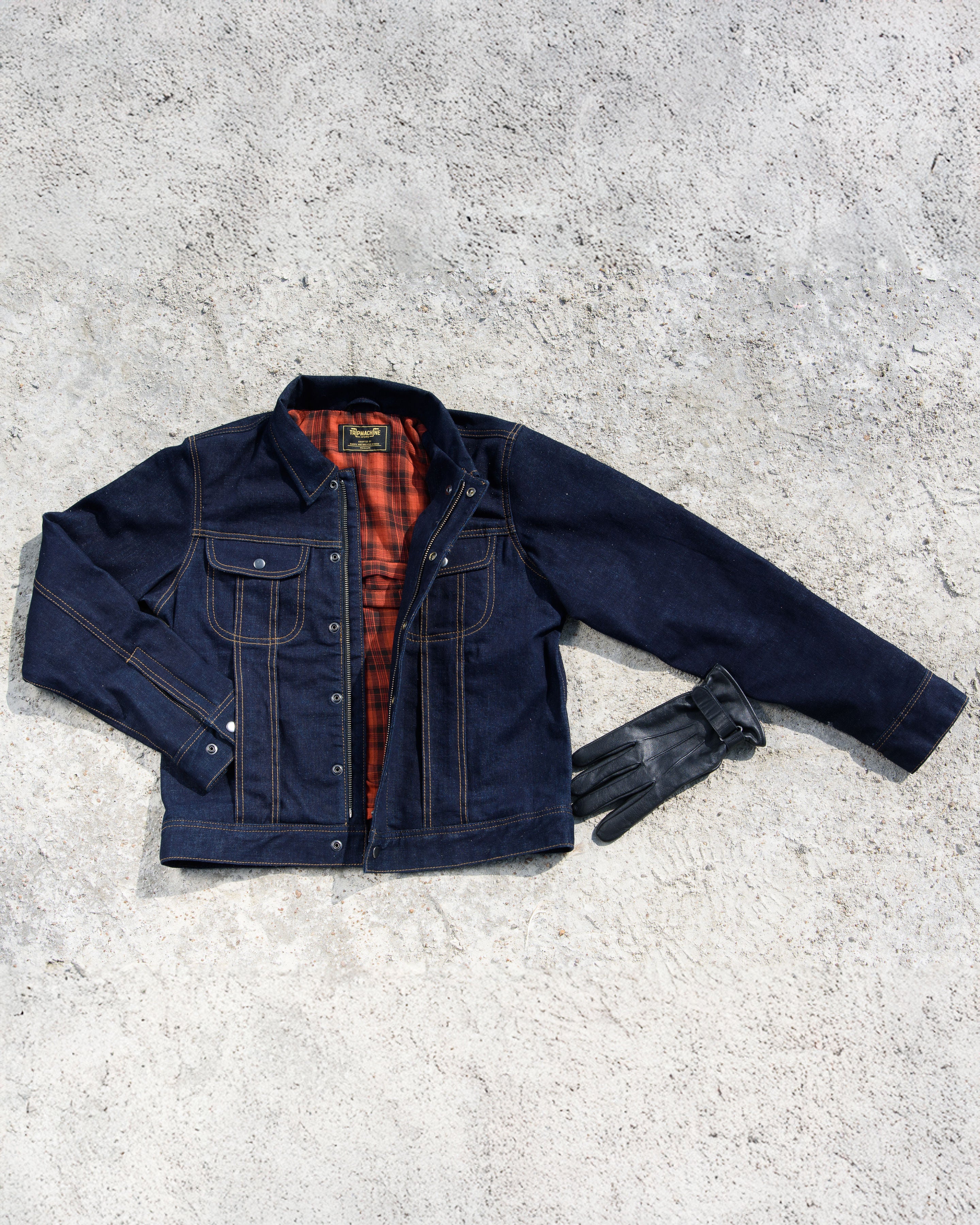 zero: denim riding jacket - Image 13