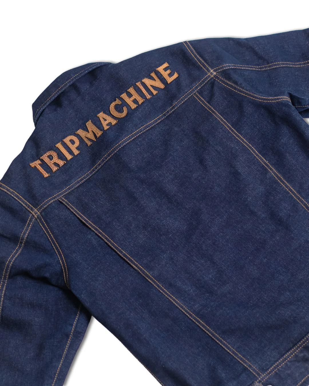 zero: denim riding jacket personalised - Image 2