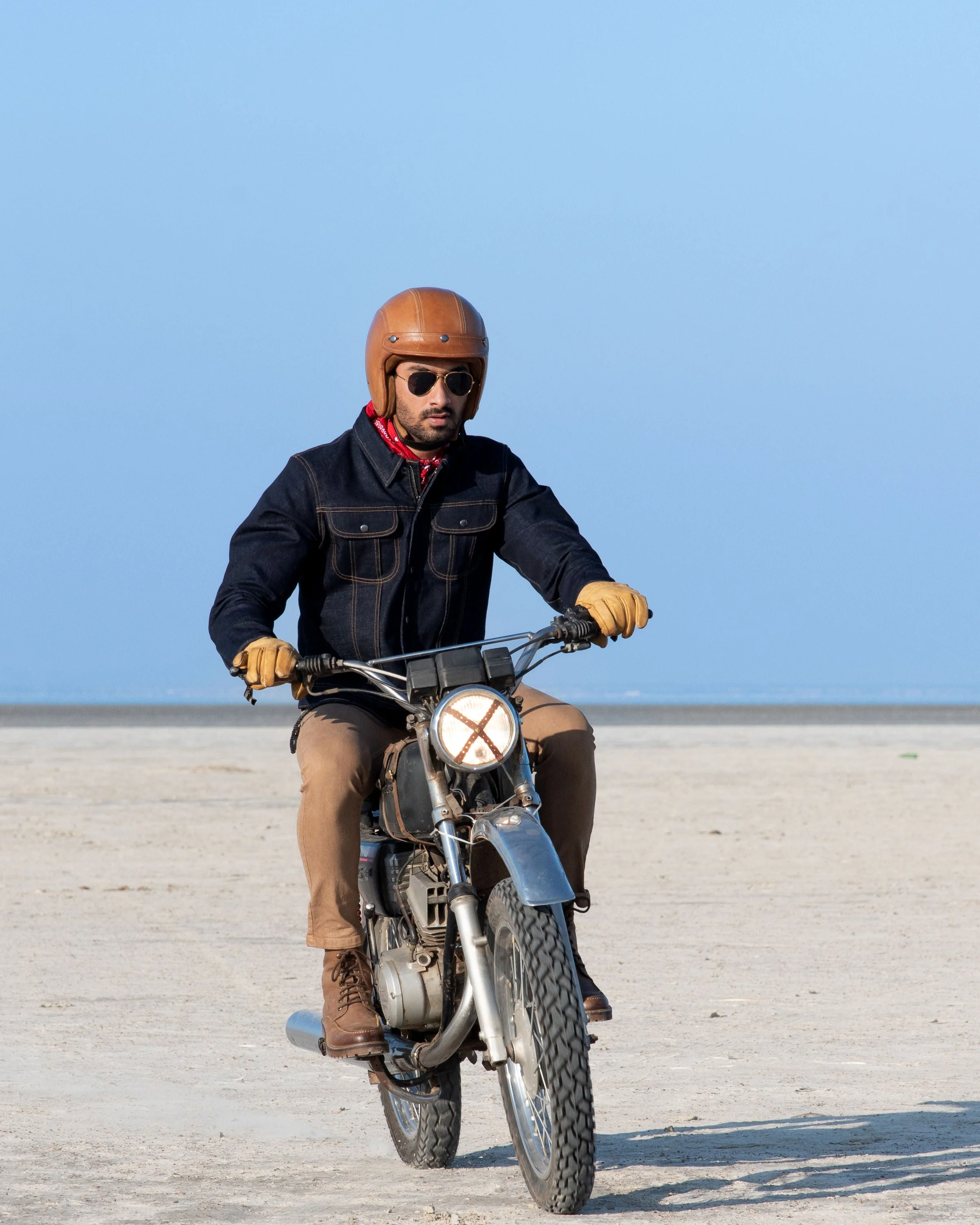 zero: denim riding jacket - Image 4